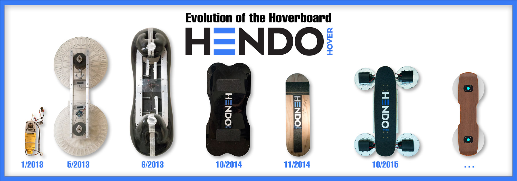 Dejlig Bule Trin Hoverboard - The Hendo Hoverboard